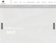 Tablet Screenshot of midtownpetcentre.com.au